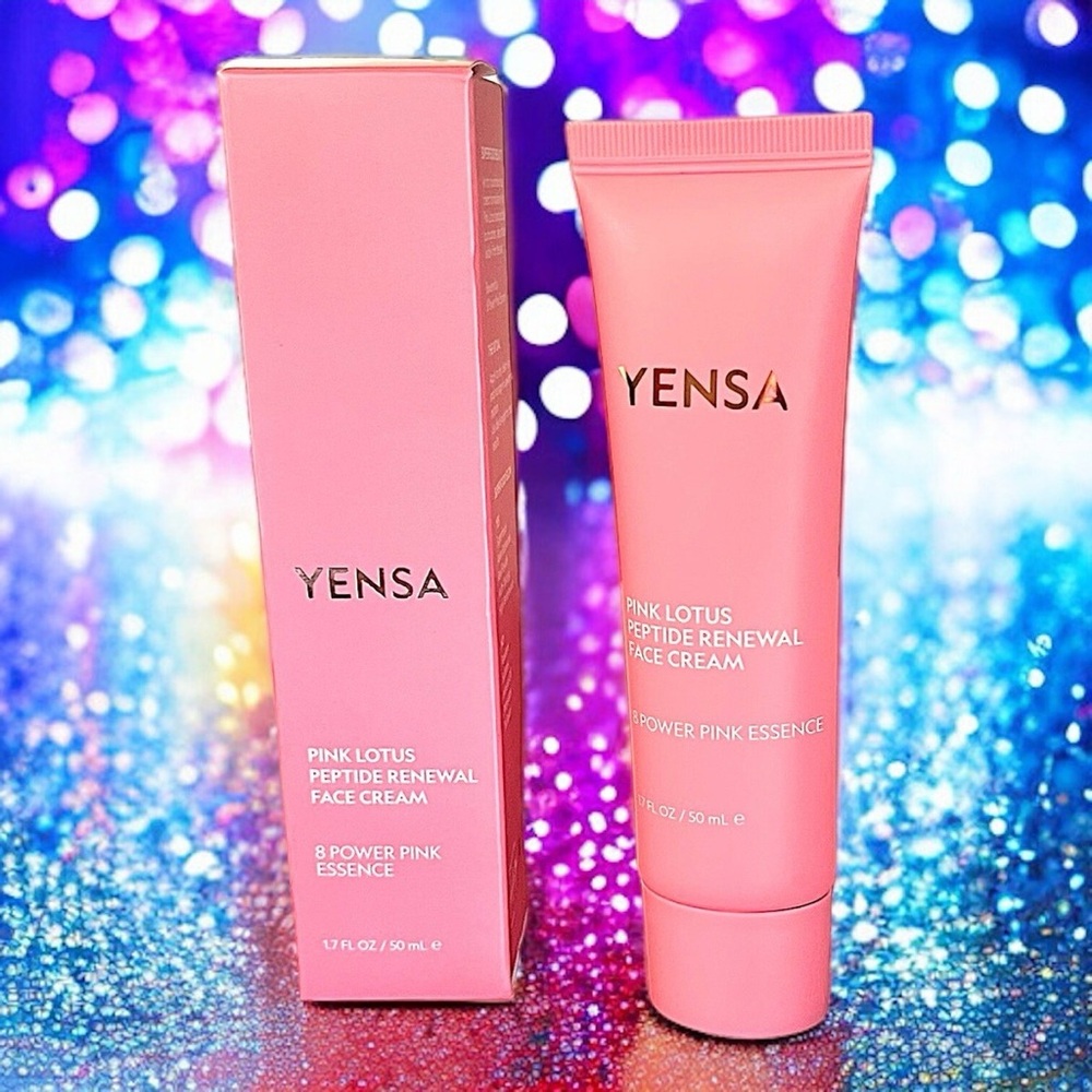 Yensa Pink Lotus Peptide Renewal Face Cream